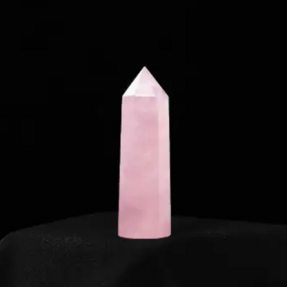 Rose Quartz Obelisk Tower Point