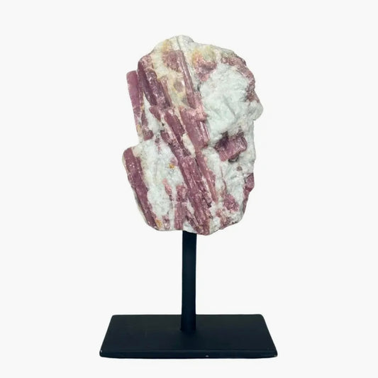 Pink Tourmaline on a Stand