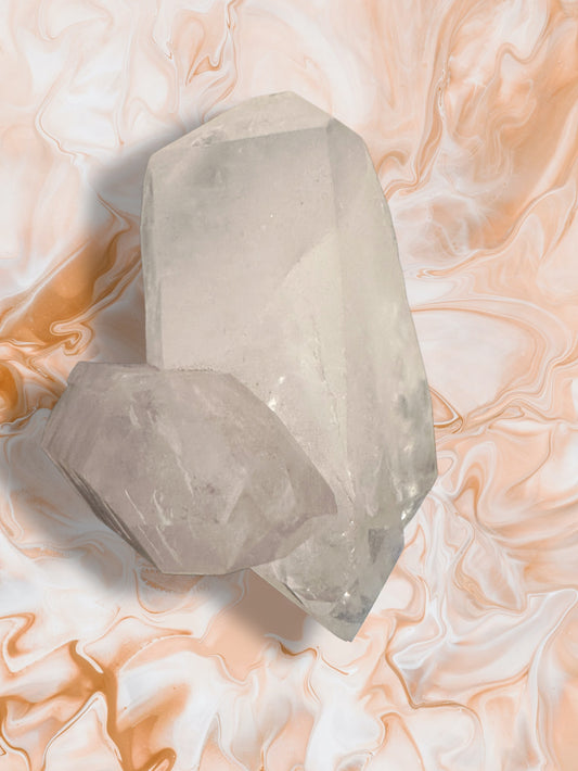 Clear Quartz Crystal Cluster