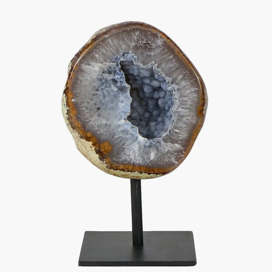 Polished Agate on Stand