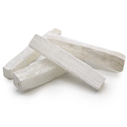 Selenite Wand Energy Cleansing Stick