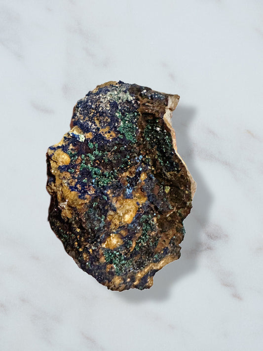 Colorful Azurite Cluster