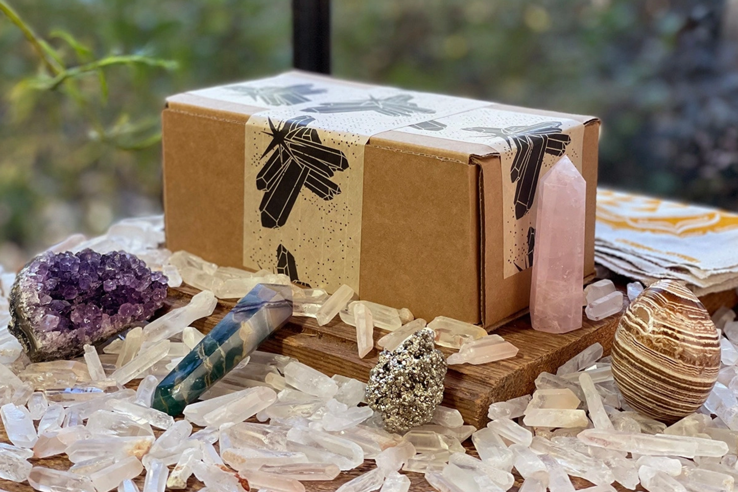 Large Mystery Crystal Box with Additional Goodies