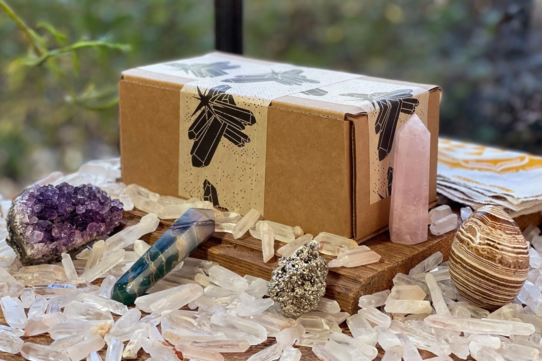 Large Mystery Crystal Box with Additional Goodies