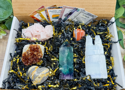 Large Mystery Crystal Box with Additional Goodies